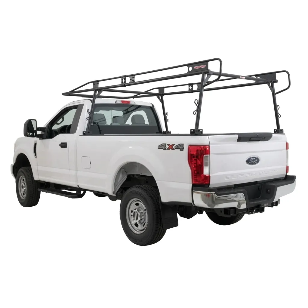 Ford F-150 with rear ladder rack system